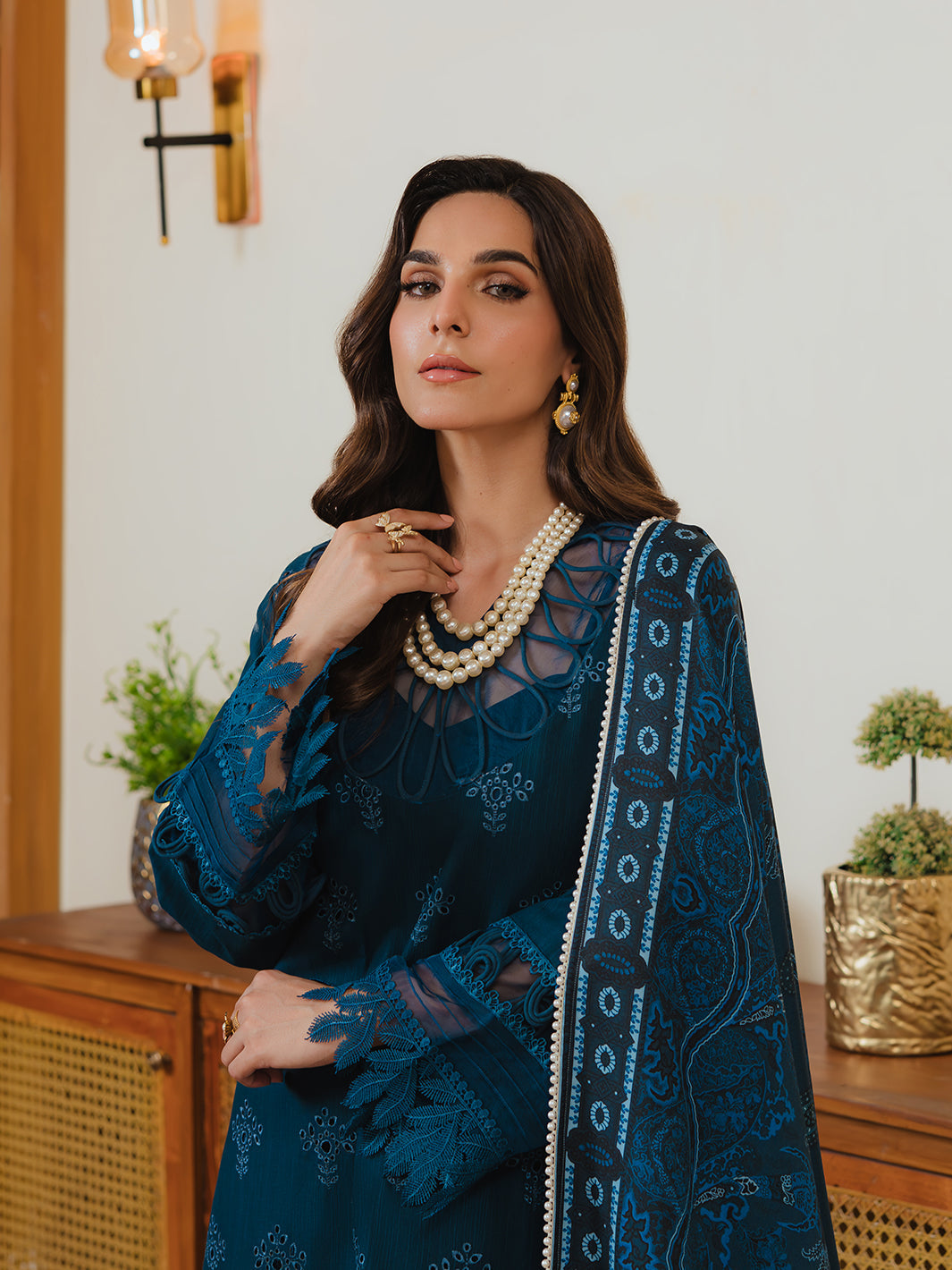 Mahnur | Stella Khaddar | SK-04A - Official Mahnur stockist in UK - Sakeena London
