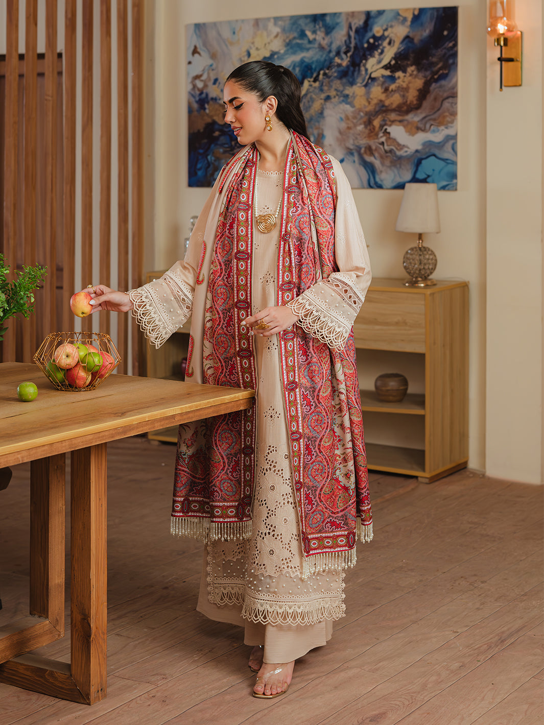 Mahnur | Stella Khaddar | SK-04B - Official Mahnur stockist in UK - Sakeena London