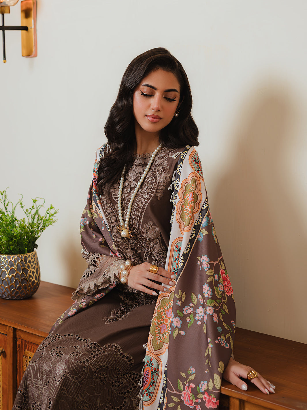 Mahnur | Stella Khaddar | SK-05A - Official Mahnur stockist in UK - Sakeena London