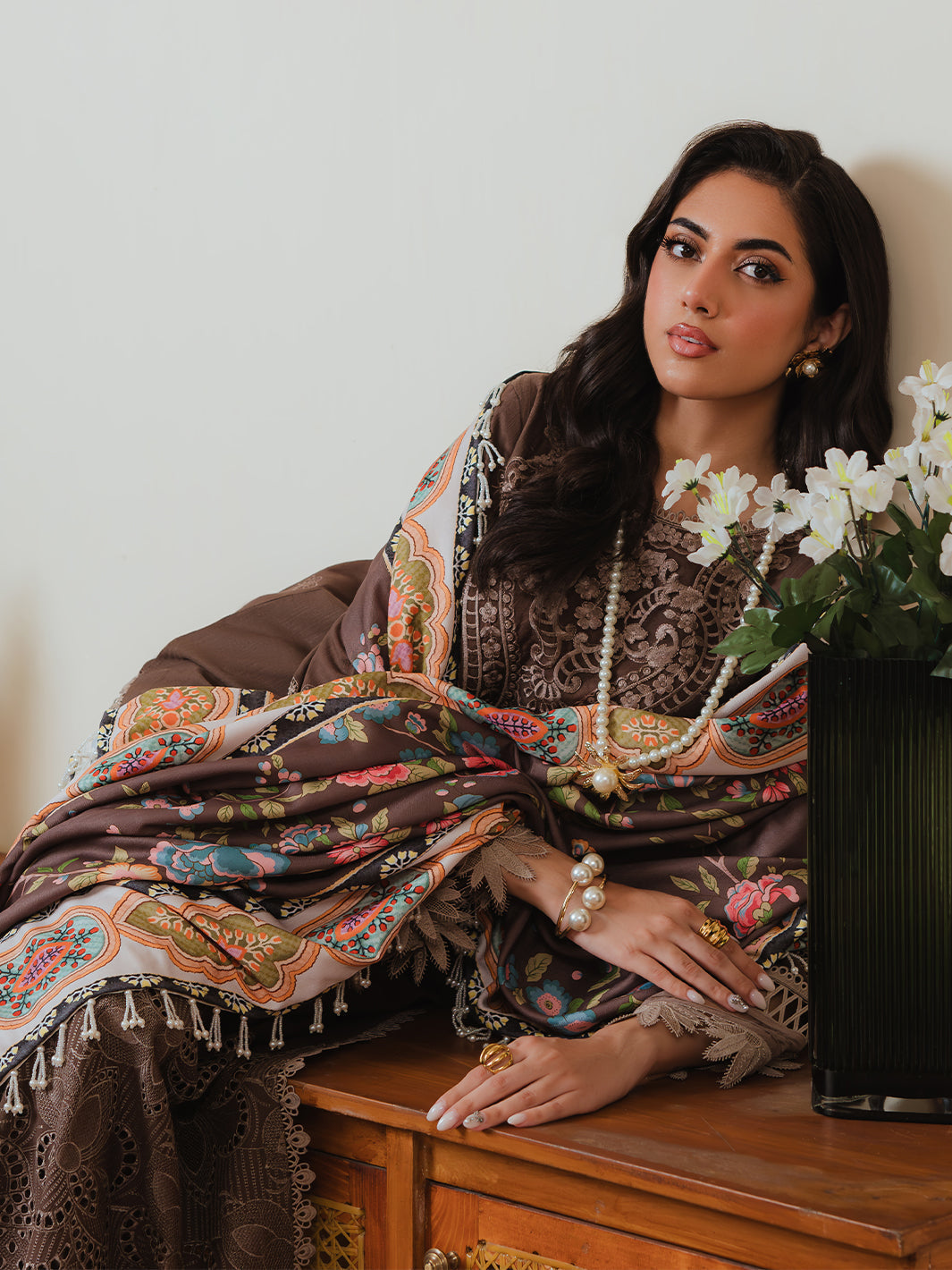 Mahnur | Stella Khaddar | SK-05A - Official Mahnur stockist in UK - Sakeena London