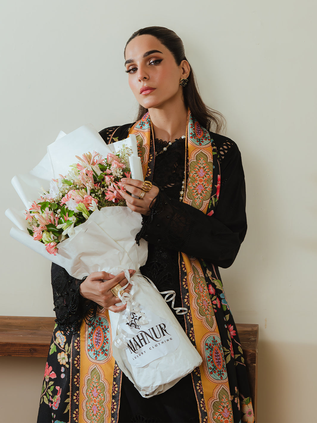 Mahnur | Stella Khaddar | SK-05B - Official Mahnur stockist in UK - Sakeena London