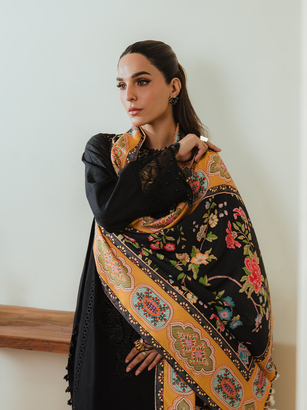 Mahnur | Stella Khaddar | SK-05B - Official Mahnur stockist in UK - Sakeena London