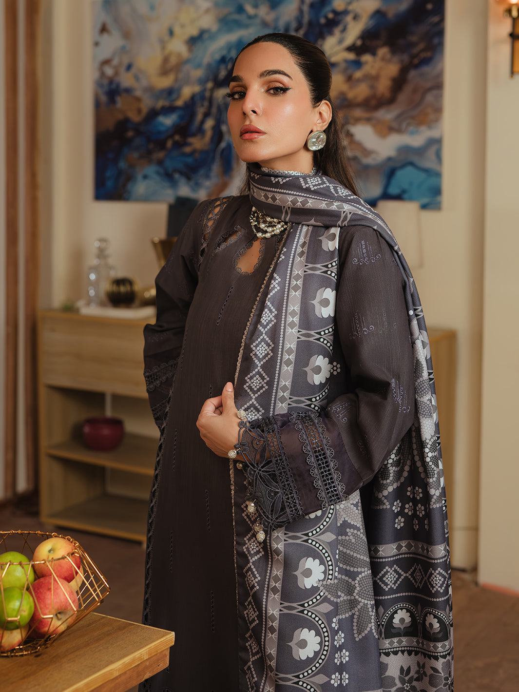 Mahnur | Stella Khaddar | SK-06A - Official Mahnur stockist in UK - Sakeena London