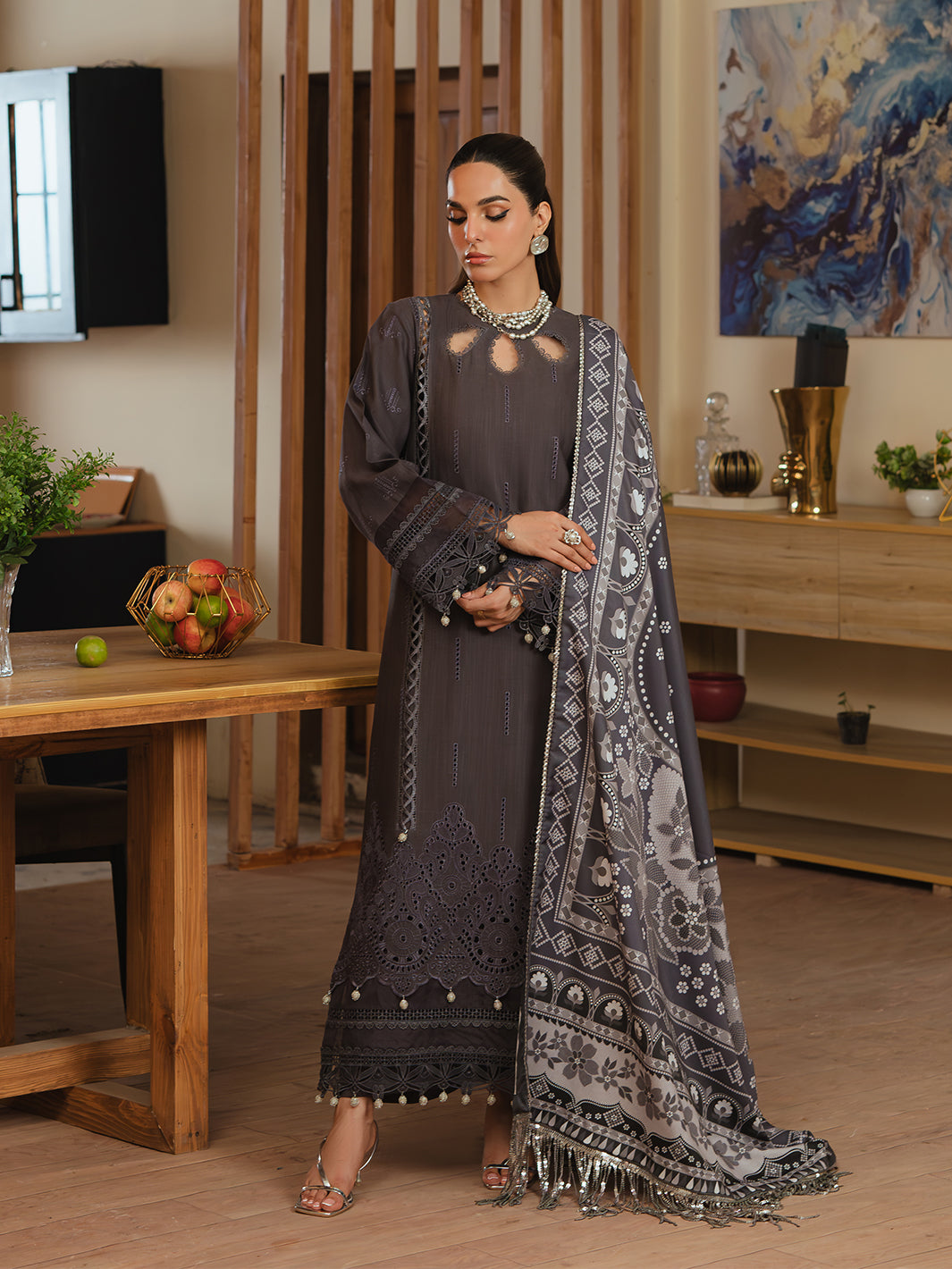 Mahnur | Stella Khaddar | SK-06A - Official Mahnur stockist in UK - Sakeena London