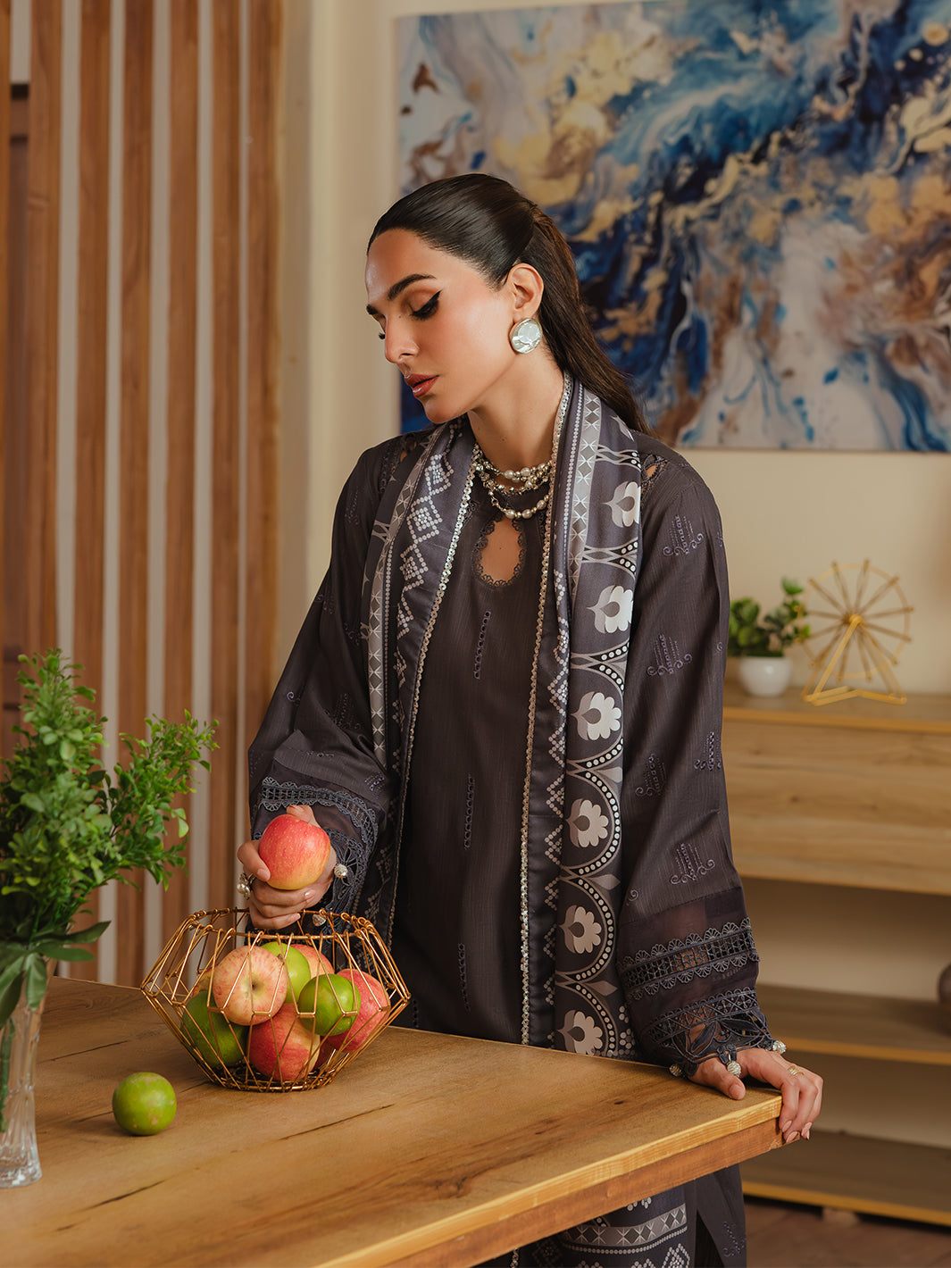Mahnur | Stella Khaddar | SK-06A - Official Mahnur stockist in UK - Sakeena London