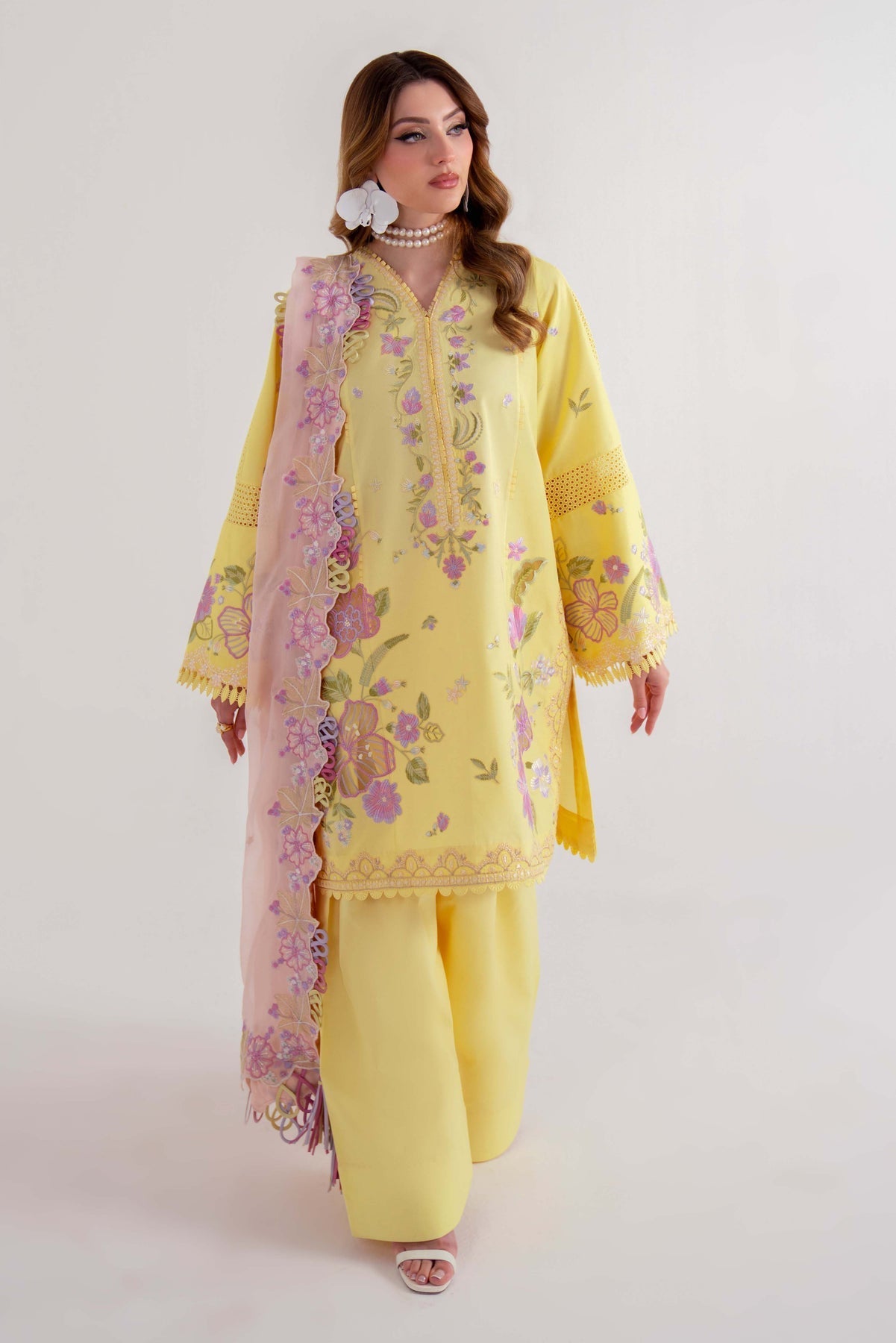 Sable Vogue | Luxury Lawn 25 | SL-01-25-V2 - Official Sable Vogue stockist in UK - Sakeena London