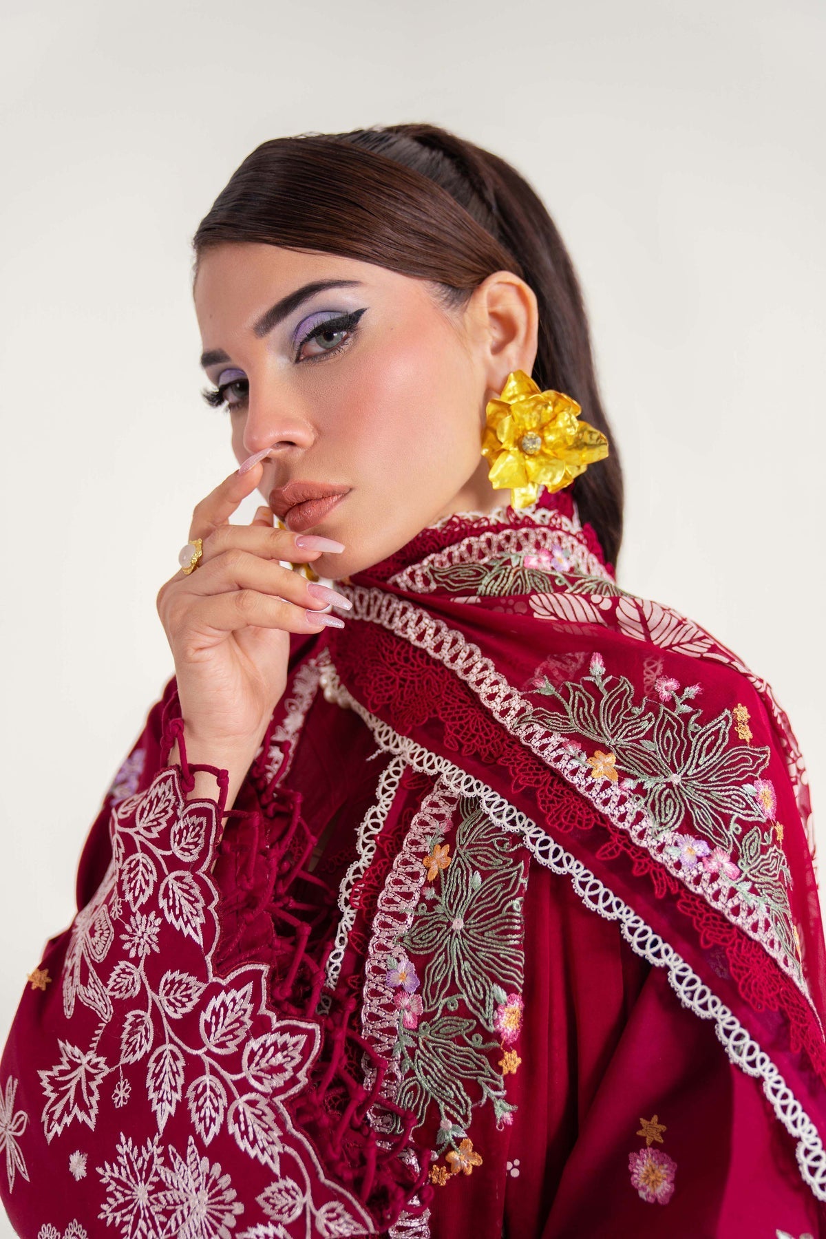 Sable Vogue | Luxury Lawn 25 | SL-08-25-V2 - Official Sable Vogue stockist in UK - Sakeena London