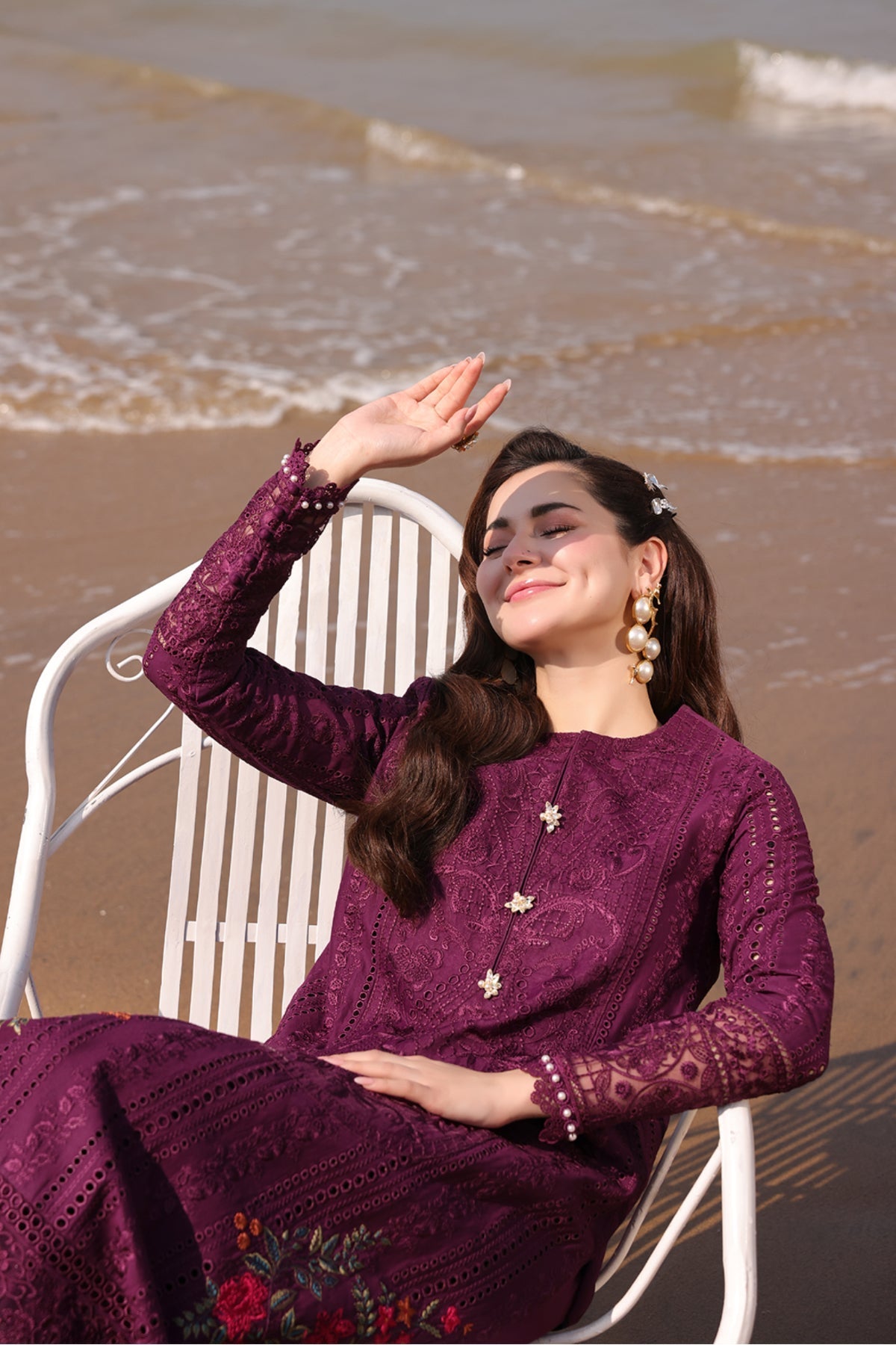Imrozia Premium | Hania Luxury Lawn 25 | SL 77 Izaan - Official Imrozia Premium stockist in UK - Sakeena London