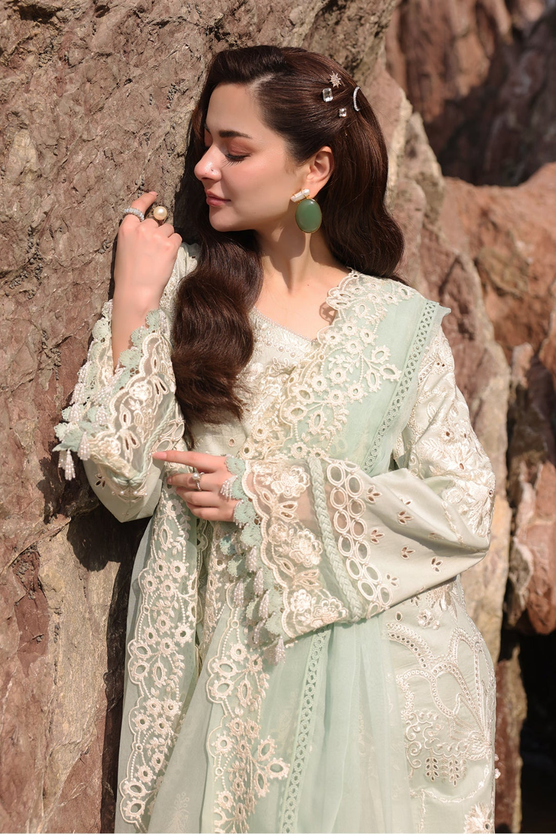 Imrozia Premium | Hania Luxury Lawn 25 | SL 80 Zimal - Official Imrozia Premium stockist in UK - Sakeena London