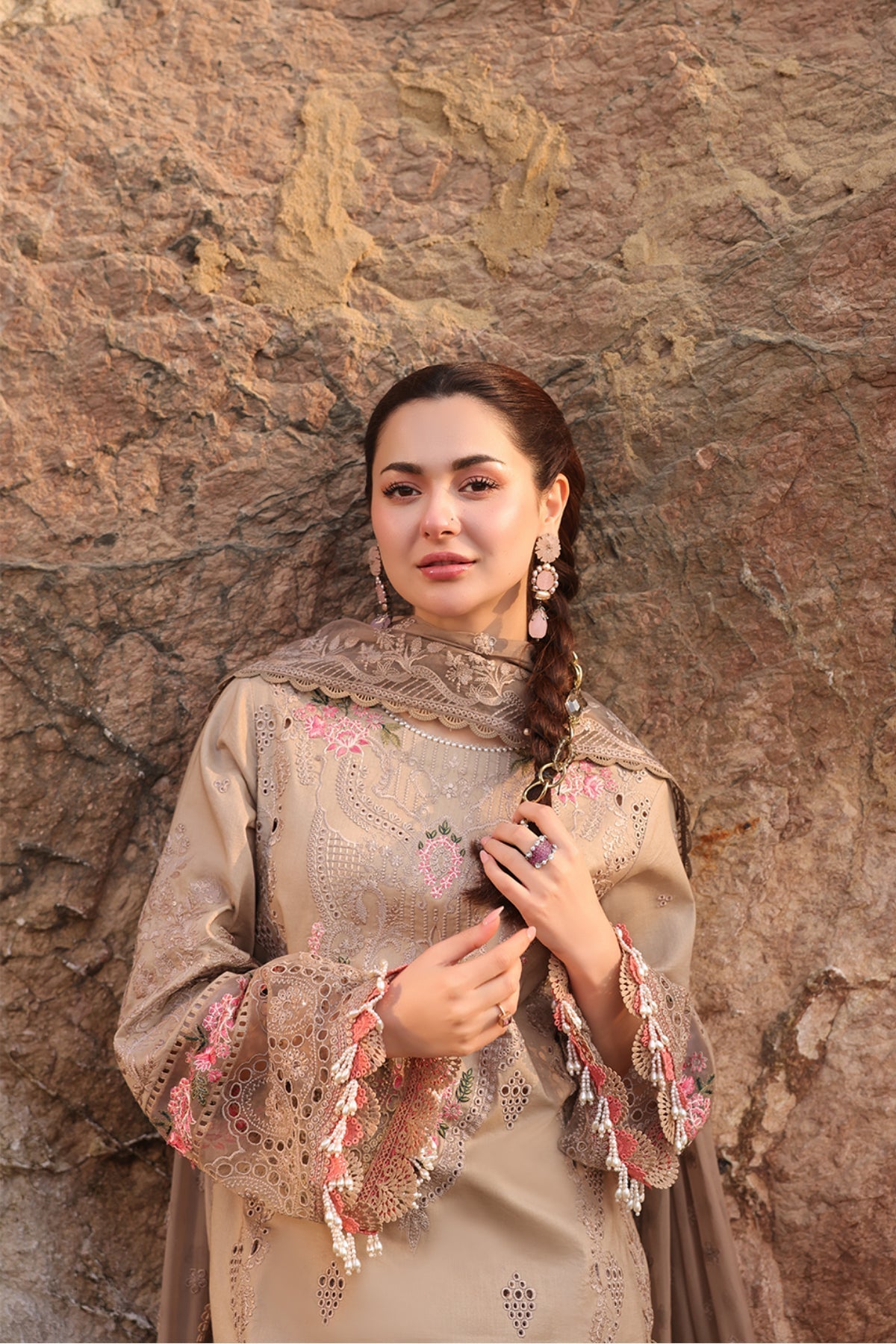 Imrozia Premium | Hania Luxury Lawn 25 | SL 81 Alyana - Official Imrozia Premium stockist in UK - Sakeena London