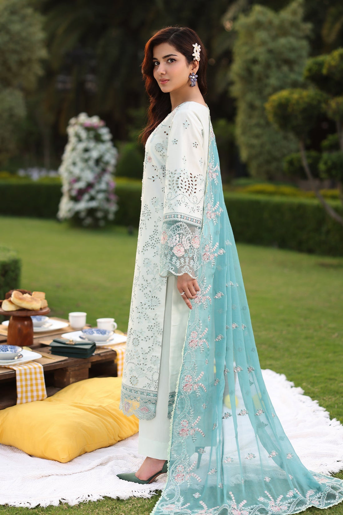Imrozia Premium | Hayam Luxury Lawn 25 | SL 88 HIBA - Official Imrozia Premium stockist in UK - Sakeena London