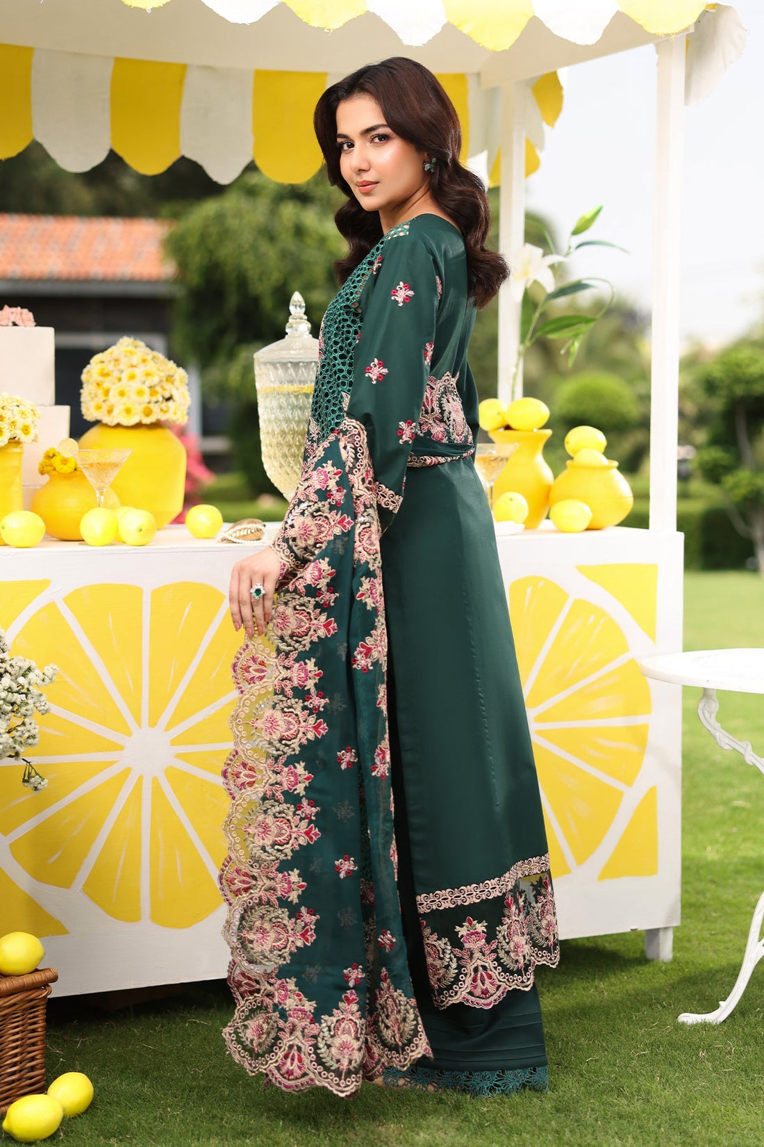 Imrozia Premium | Hayam Luxury Lawn 25 | SL 89 AMAL - Official Imrozia Premium stockist in UK - Sakeena London