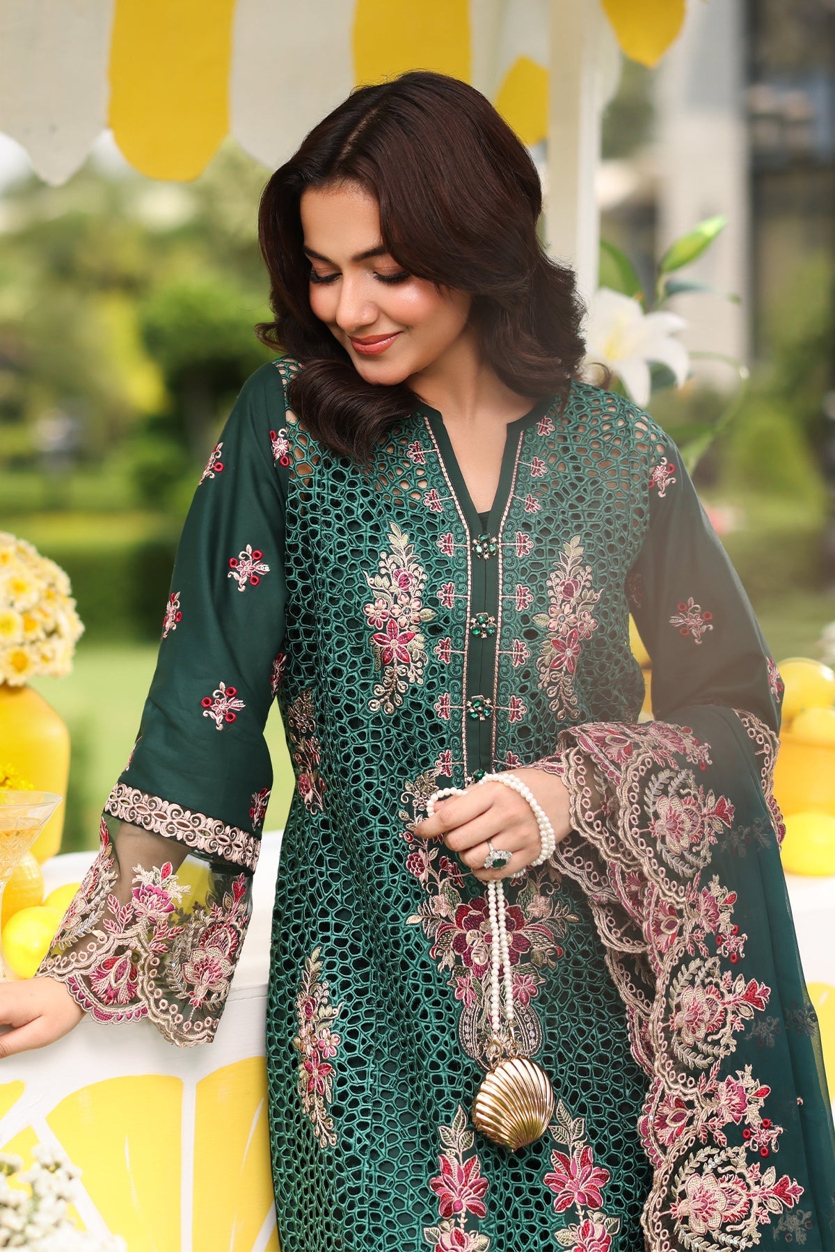 Imrozia Premium | Hayam Luxury Lawn 25 | SL 89 AMAL - Official Imrozia Premium stockist in UK - Sakeena London