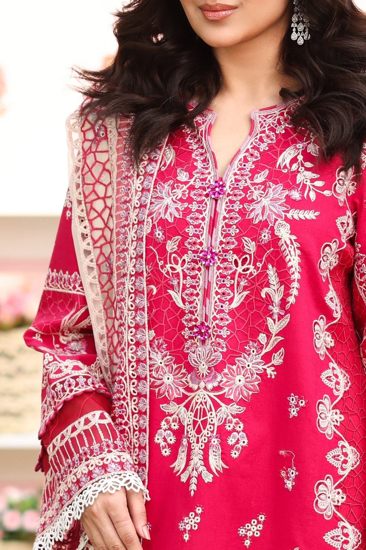 Imrozia Premium | Hayam Luxury Lawn 25 | SL 90 BASMA - Official Imrozia Premium stockist in UK - Sakeena London