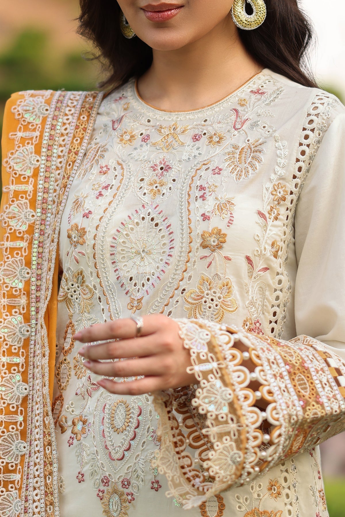 Imrozia Premium | Hayam Luxury Lawn 25 | SL 91 LULU - Official Imrozia Premium stockist in UK - Sakeena London