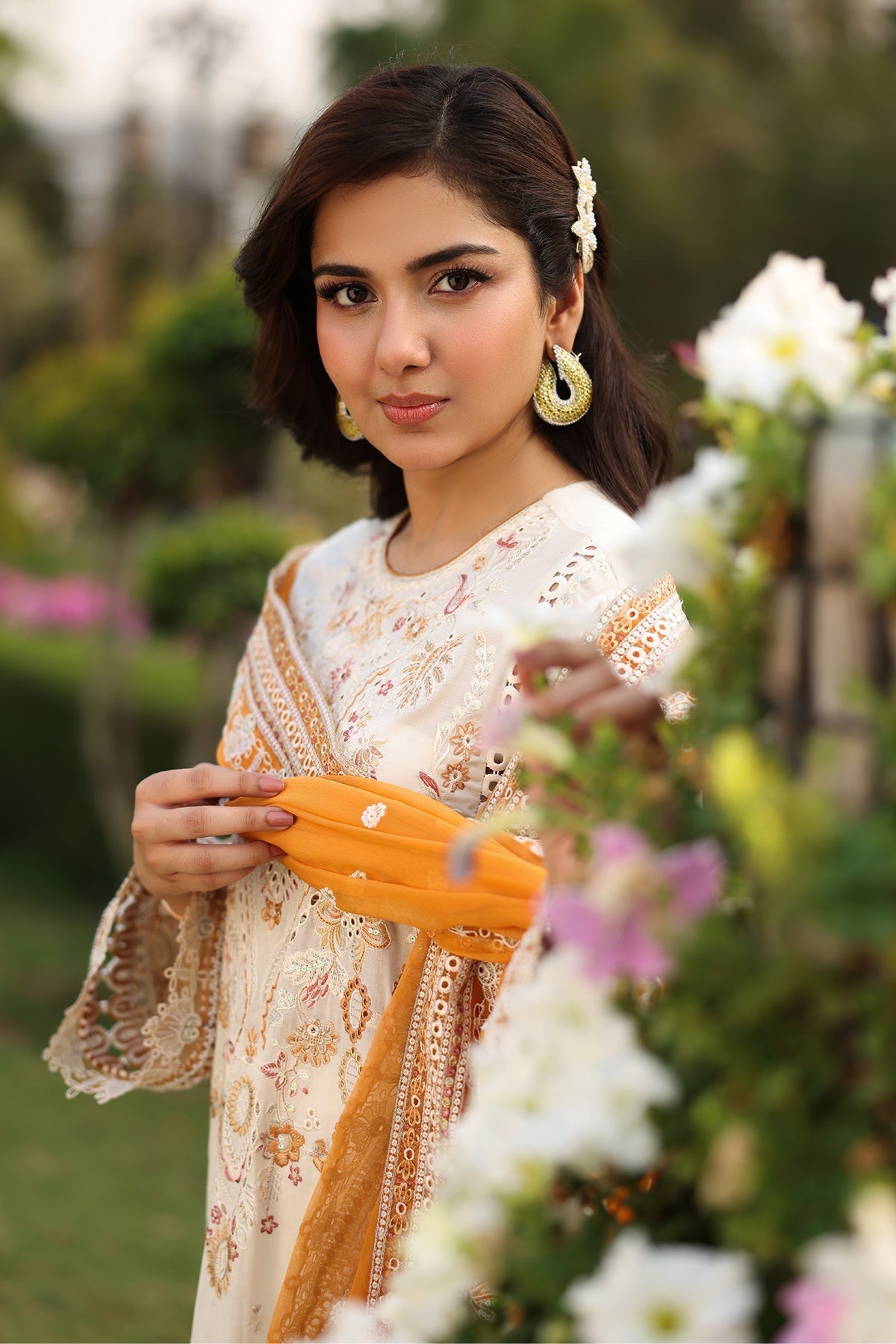 Imrozia Premium | Hayam Luxury Lawn 25 | SL 91 LULU - Official Imrozia Premium stockist in UK - Sakeena London