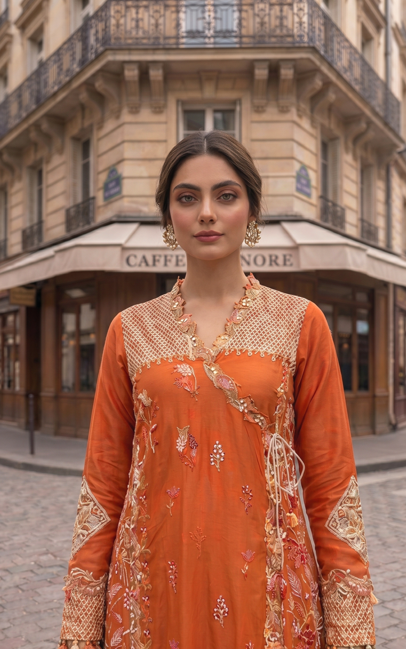 Asifa and Nabeel | Summer Lawn 26 | Coral Fusion (SL26-06)