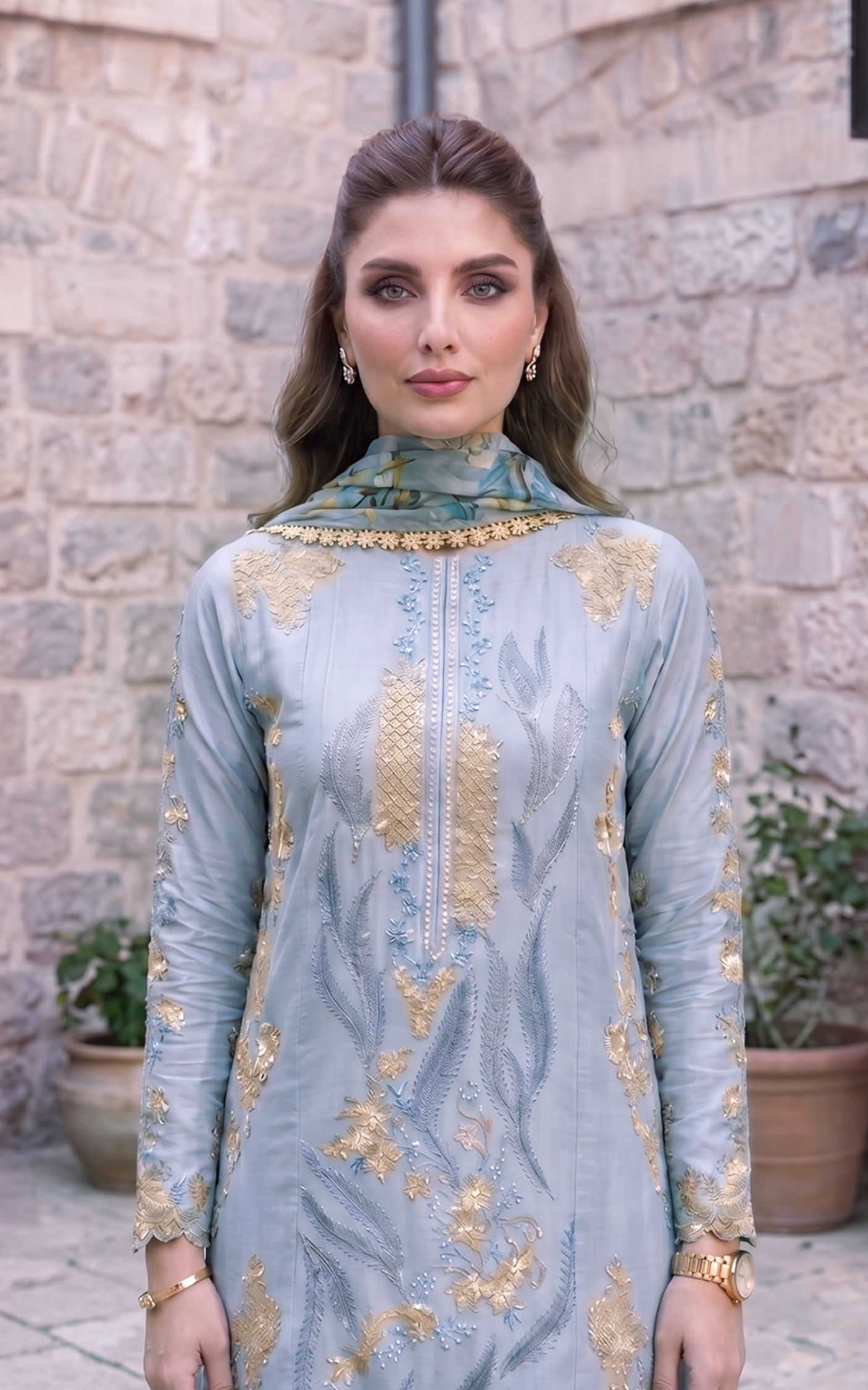 Asifa and Nabeel | Summer Lawn 26 | Ash Elegance (SL26-07)