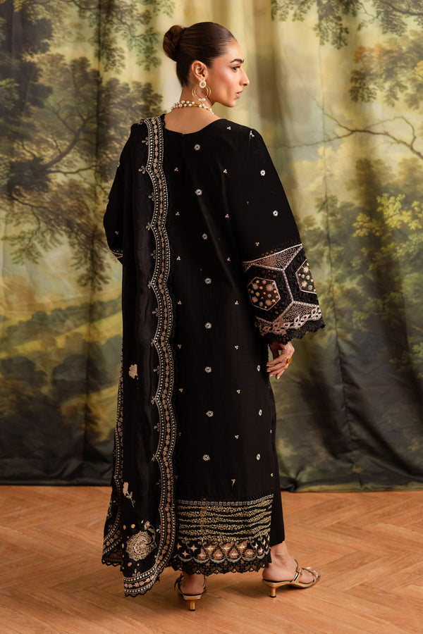 Marjjan | Guzel Lawn | SMC 204-A (Black) - Official Marjjan stockist in UK - Sakeena London