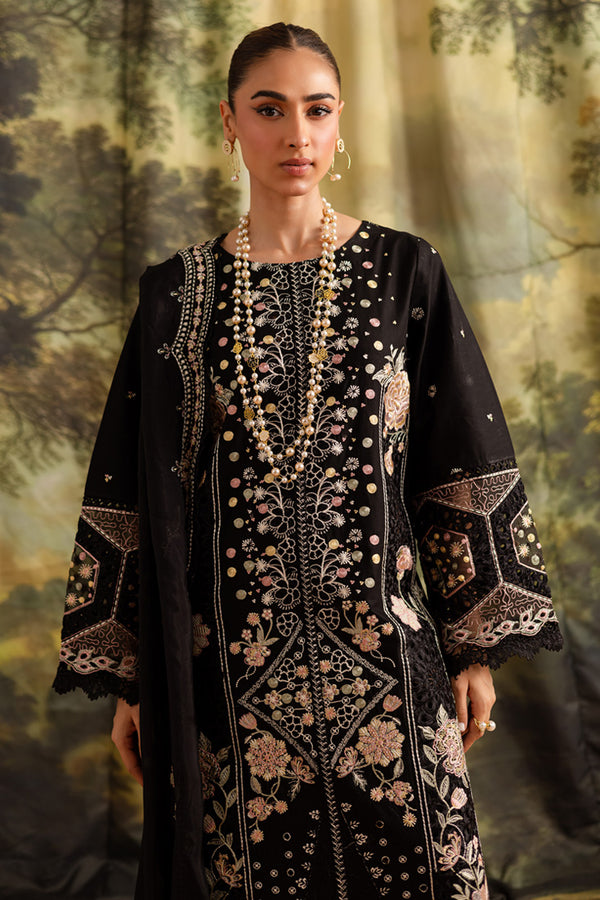 Marjjan | Guzel Lawn | SMC 204-A (Black) - Official Marjjan stockist in UK - Sakeena London
