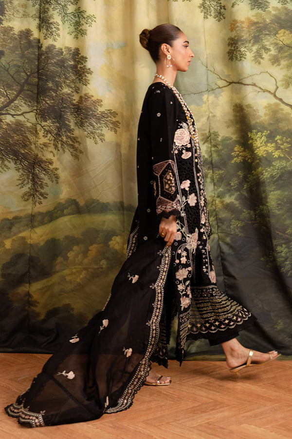 Marjjan | Guzel Lawn | SMC 204-A (Black) - Official Marjjan stockist in UK - Sakeena London