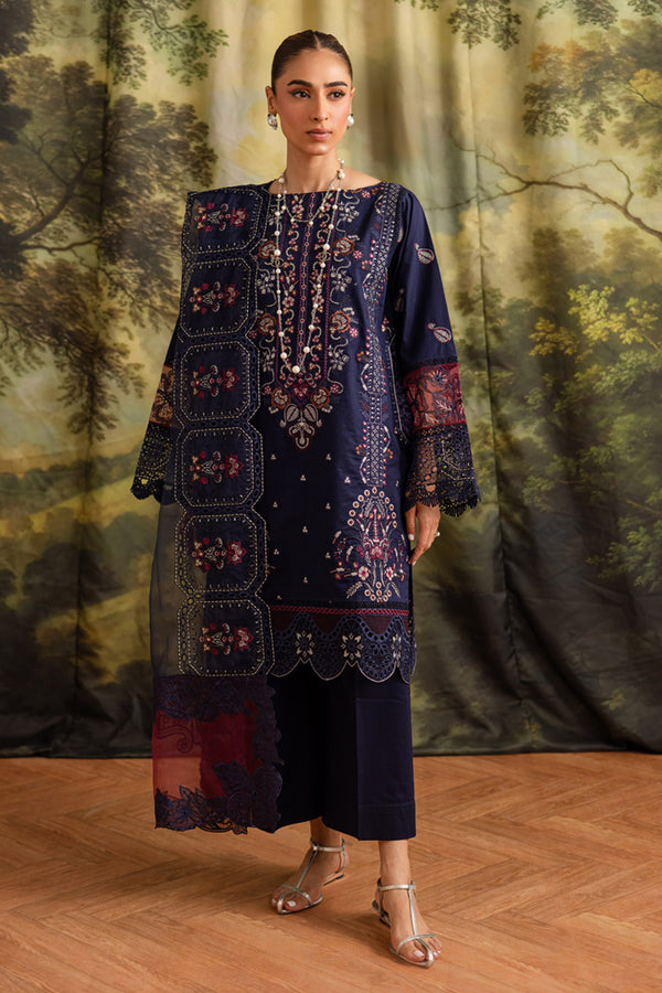 Marjjan | Guzel Lawn | SMC 205-A (Blue) - Official Marjjan stockist in UK - Sakeena London