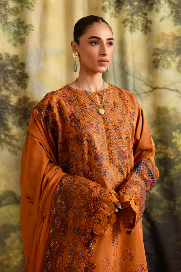 Marjjan | Guzel Lawn | SMC 208-A (Rust) - Official Marjjan stockist in UK - Sakeena London