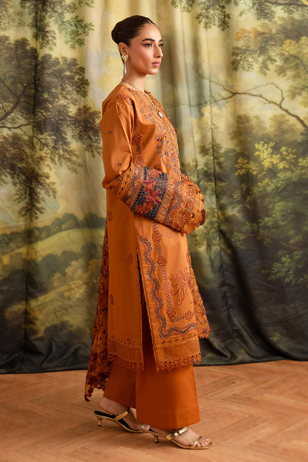 Marjjan | Guzel Lawn | SMC 208-A (Rust) - Official Marjjan stockist in UK - Sakeena London