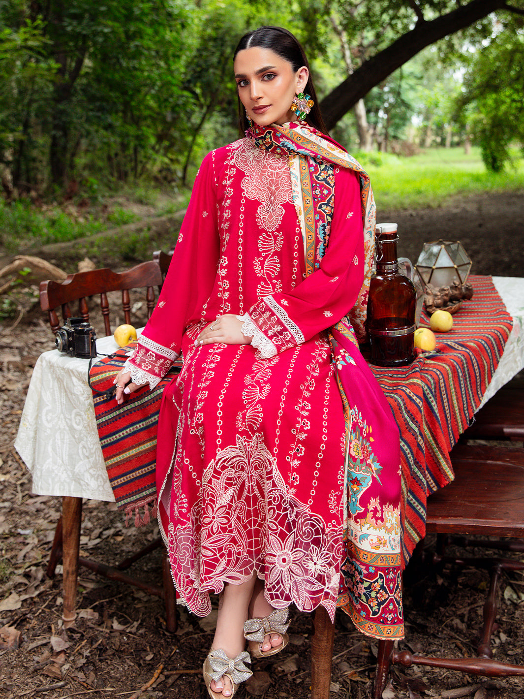 Mahnur | Hazel Winter 24 | SORAYA - Official Mahnur stockist in UK - Sakeena London