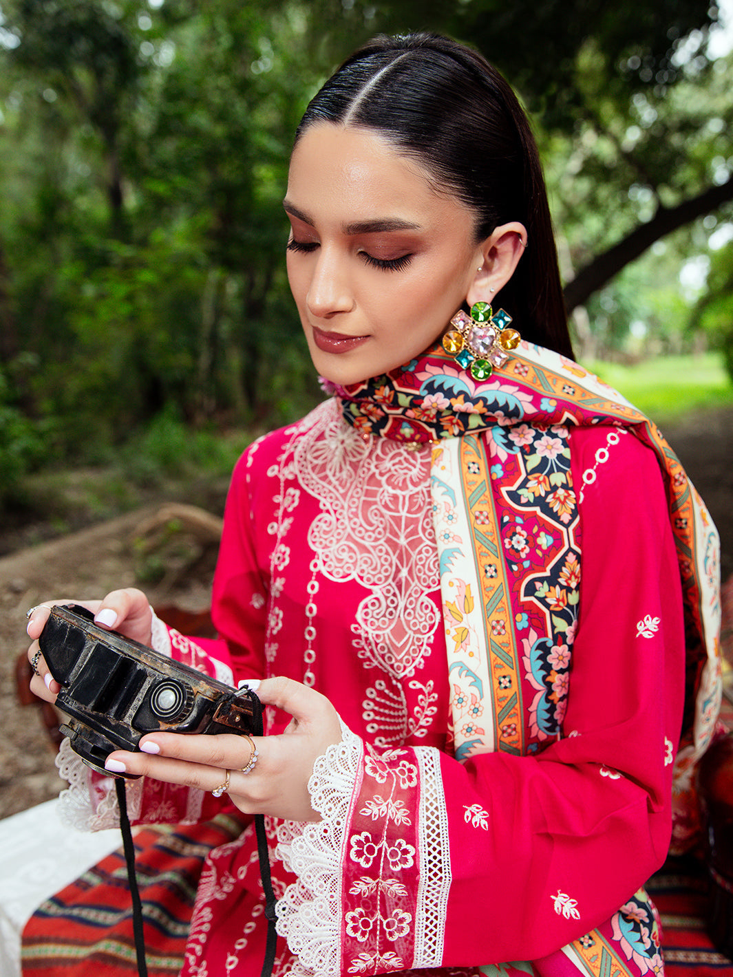 Mahnur | Hazel Winter 24 | SORAYA - Official Mahnur stockist in UK - Sakeena London
