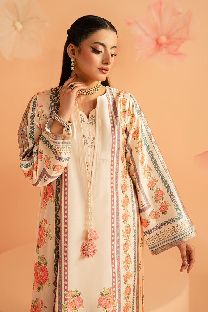 Imrozia Premium | Amelia Printed Silk | SP-154 RosÃ© Charm