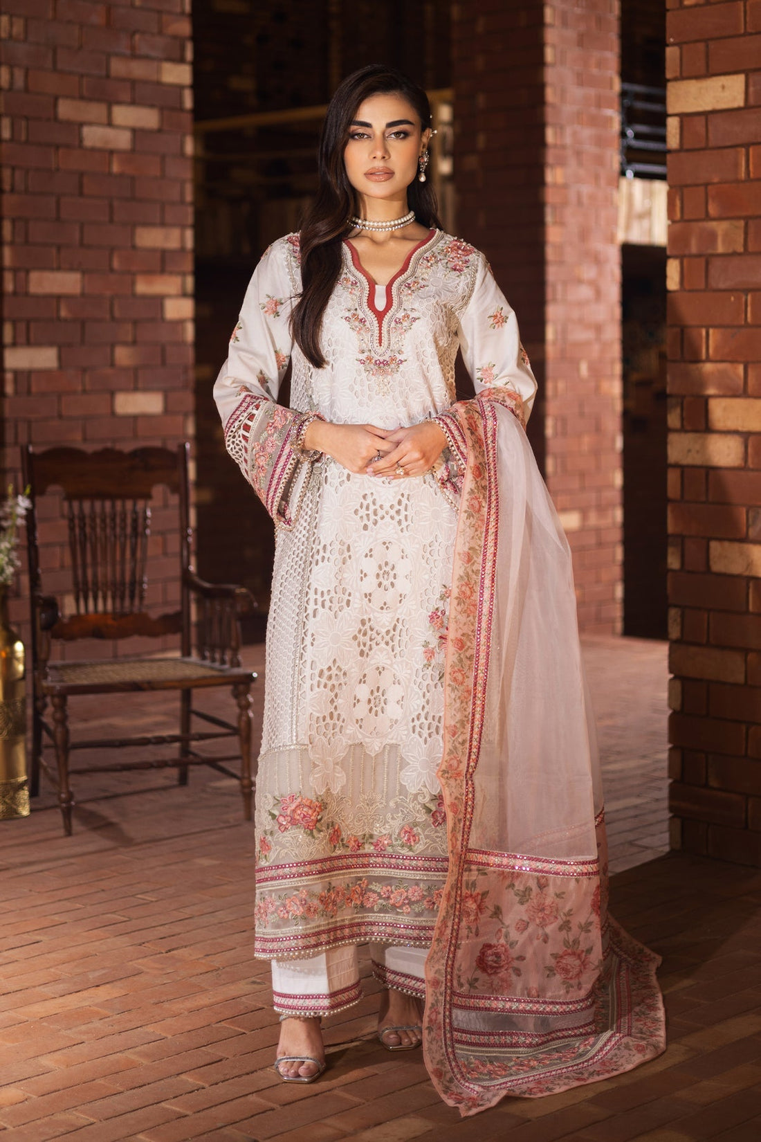 Imrozia Premium | Naya Luxury Eid Edit | SP-51 MEHZA - Official Imrozia Premium stockist in UK - Sakeena London