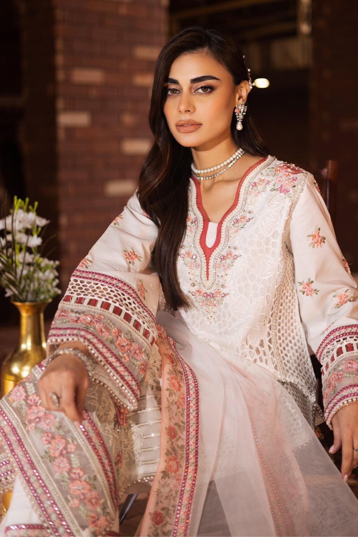 Imrozia Premium | Naya Luxury Eid Edit | SP-51 MEHZA - Official Imrozia Premium stockist in UK - Sakeena London