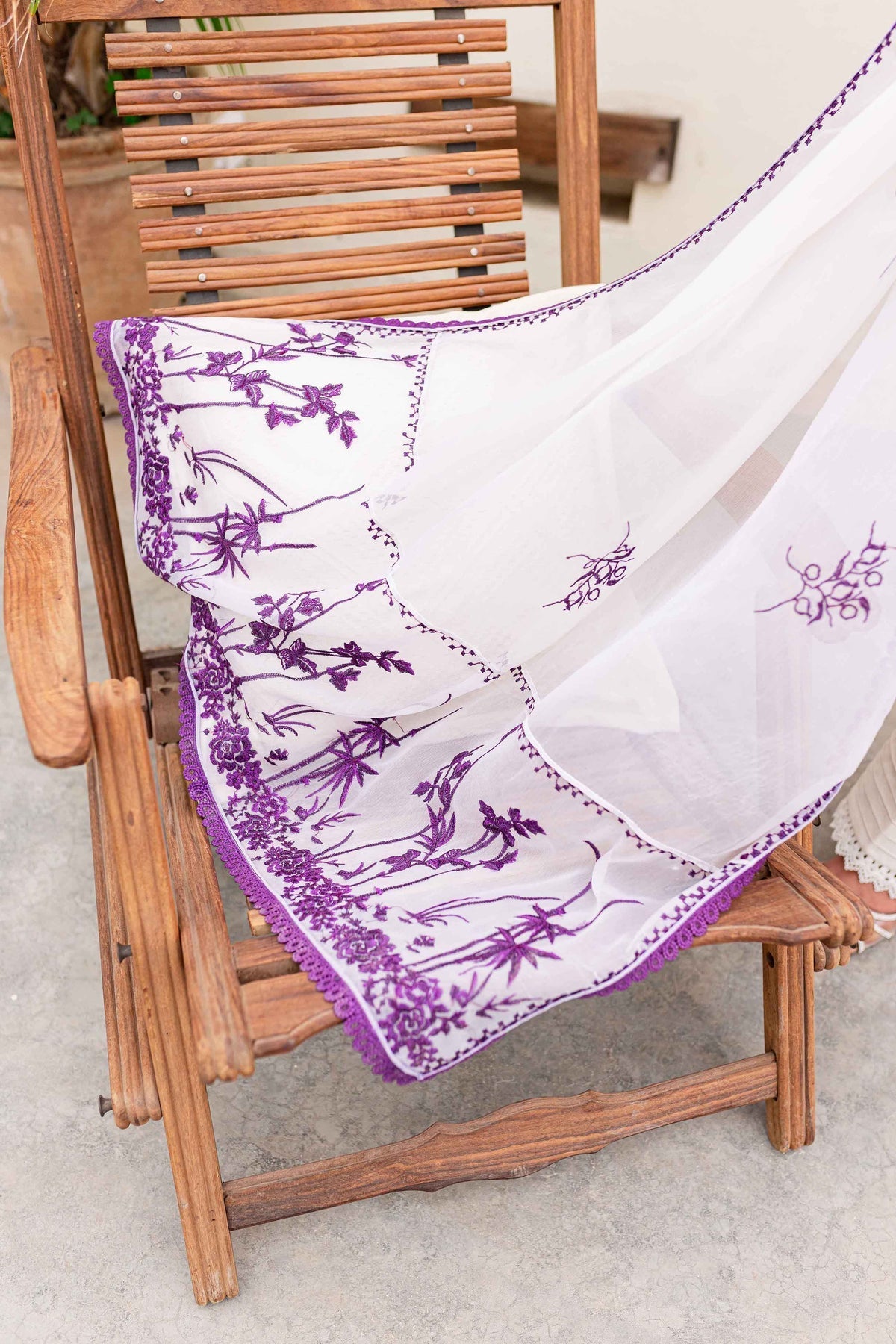 Sable Vogue | Shiree Lawn 24 | Plum Orchid - Official Sable Vogue stockist in UK - Sakeena London
