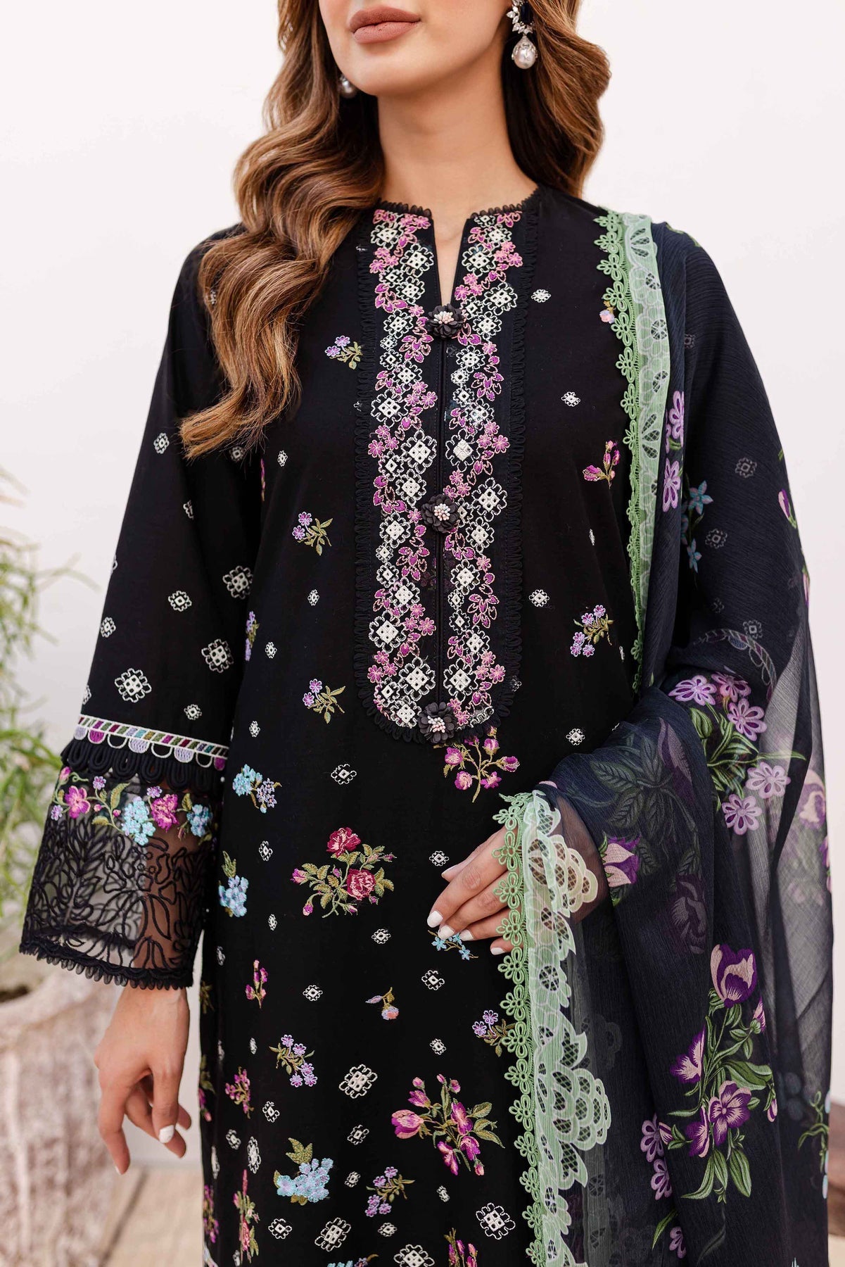 Sable Vogue | Shiree Lawn 24 | Aster - Official Sable Vogue stockist in UK - Sakeena London