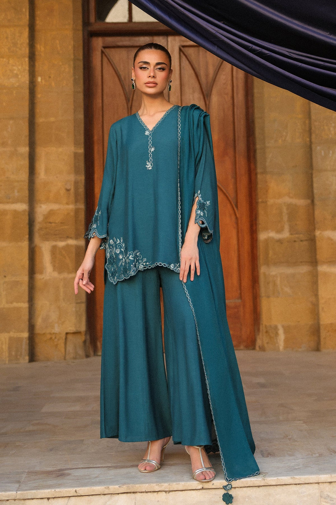 Sahar | Luxury Pret 25 |Emerald Essence - Official Sahar stockist in UK - Sakeena London