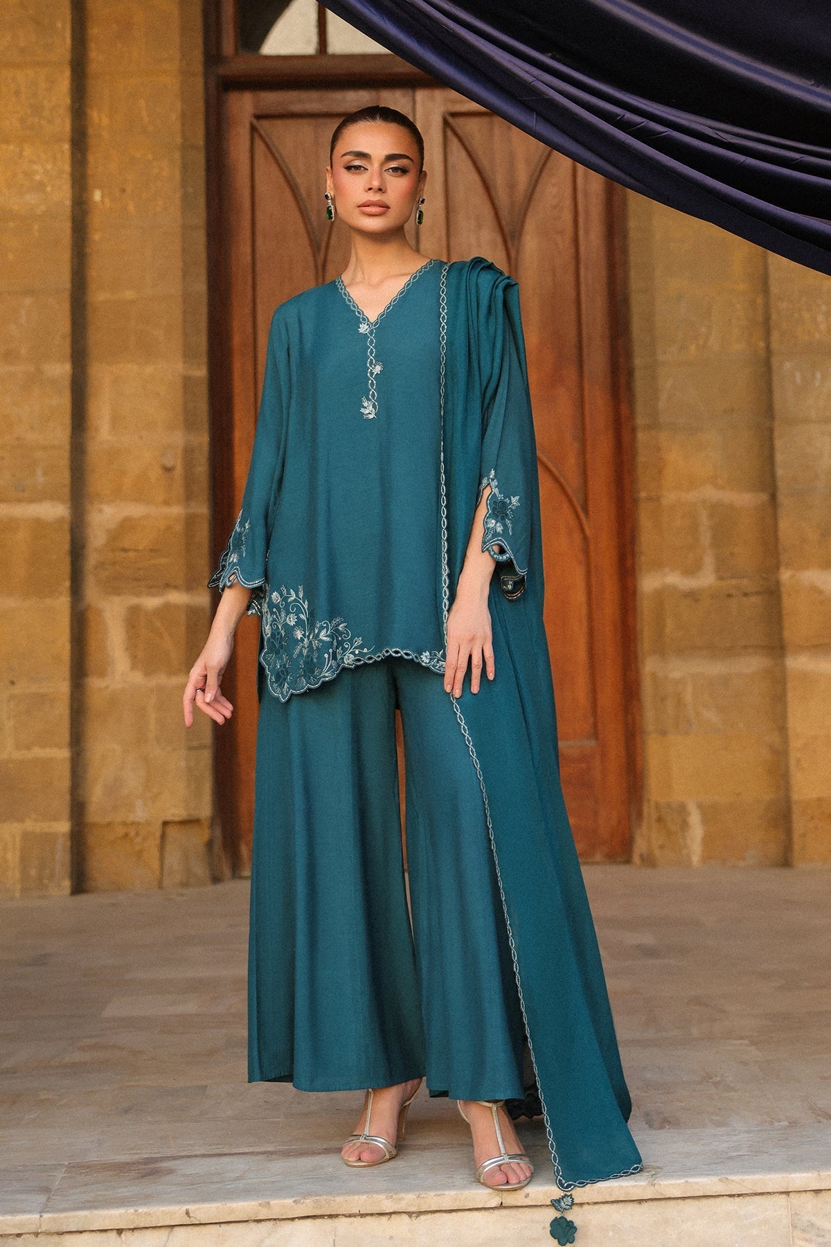 Sahar | Luxury Pret 25 |Emerald Essence - Official Sahar stockist in UK - Sakeena London