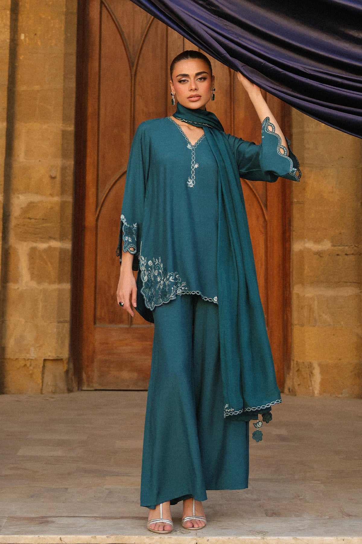 Sahar | Luxury Pret 25 |Emerald Essence - Official Sahar stockist in UK - Sakeena London