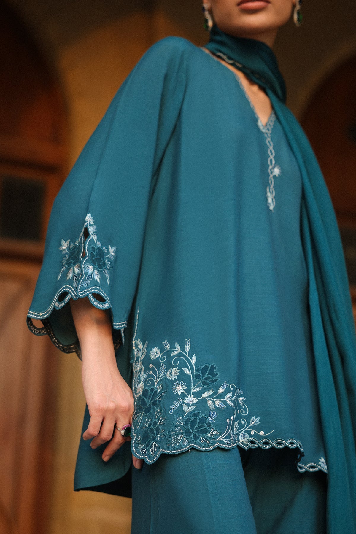 Sahar | Luxury Pret 25 |Emerald Essence - Official Sahar stockist in UK - Sakeena London