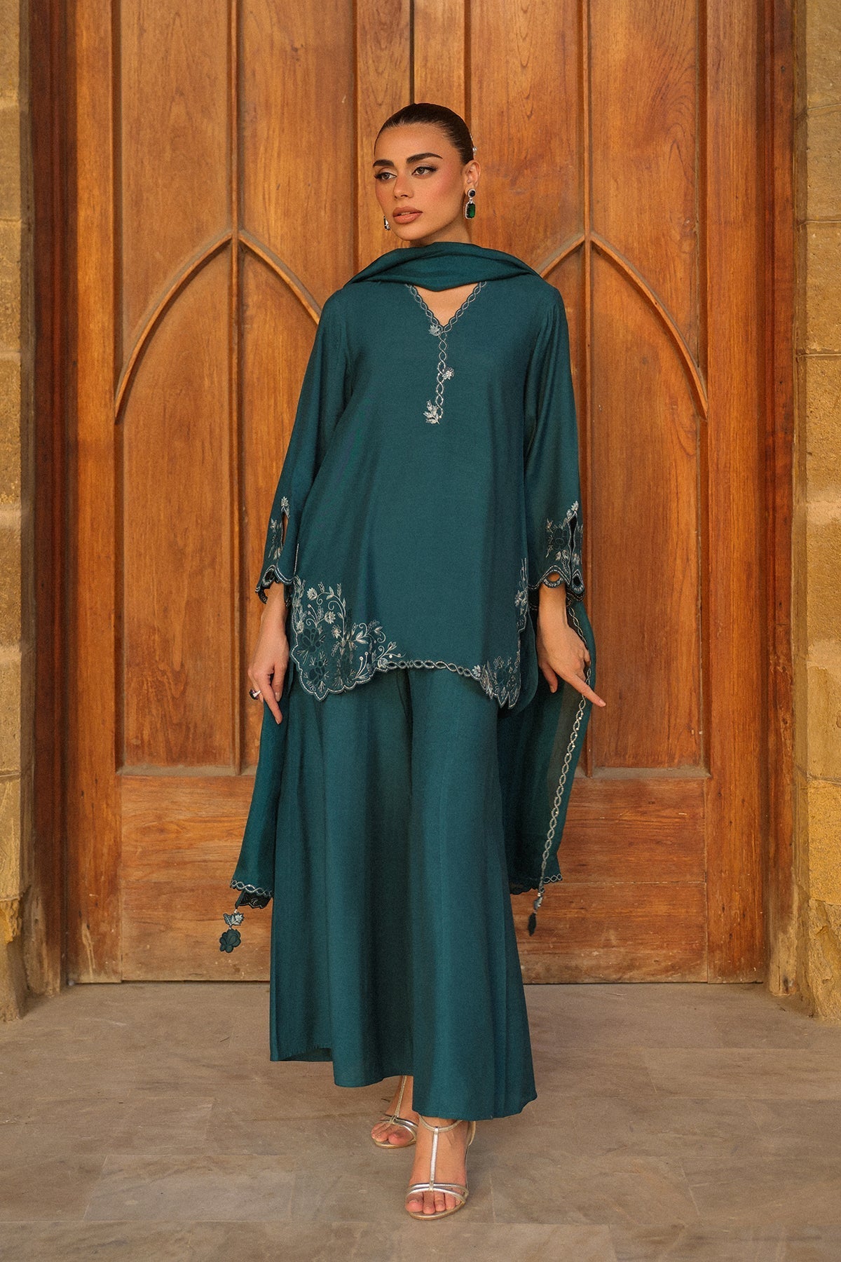 Sahar | Luxury Pret 25 |Emerald Essence - Official Sahar stockist in UK - Sakeena London