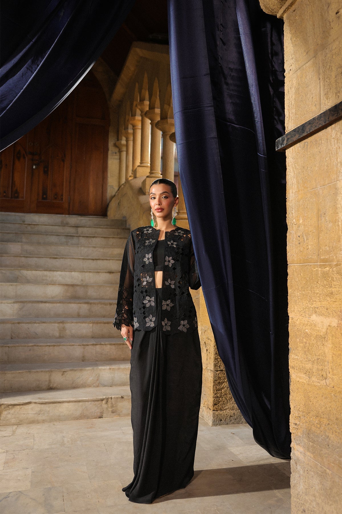 Sahar | Luxury Pret 25 | Lunar Blossom - Official Sahar stockist in UK - Sakeena London