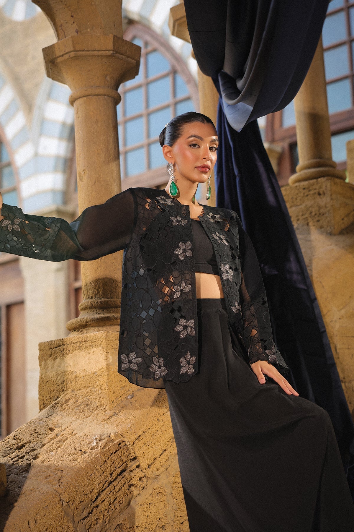 Sahar | Luxury Pret 25 | Lunar Blossom - Official Sahar stockist in UK - Sakeena London