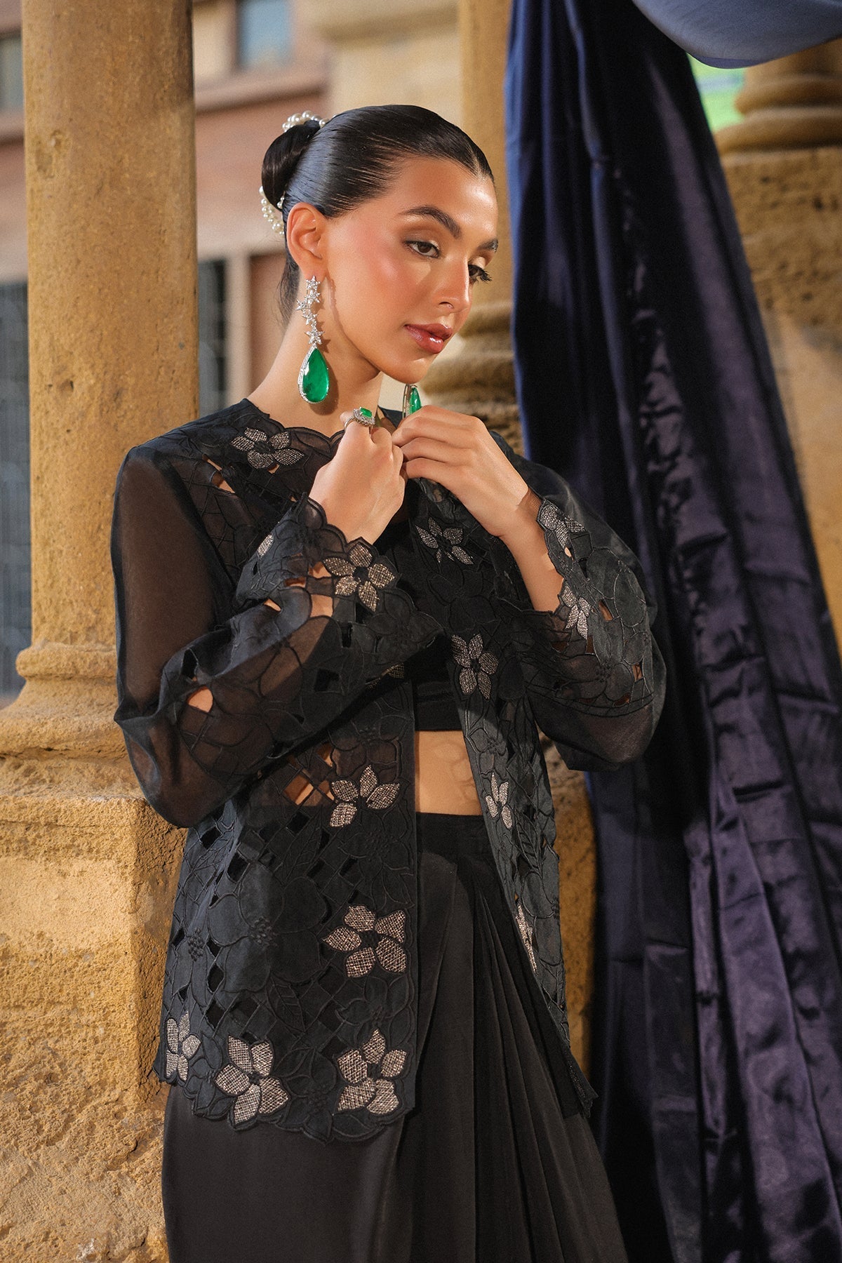 Sahar | Luxury Pret 25 | Lunar Blossom - Official Sahar stockist in UK - Sakeena London