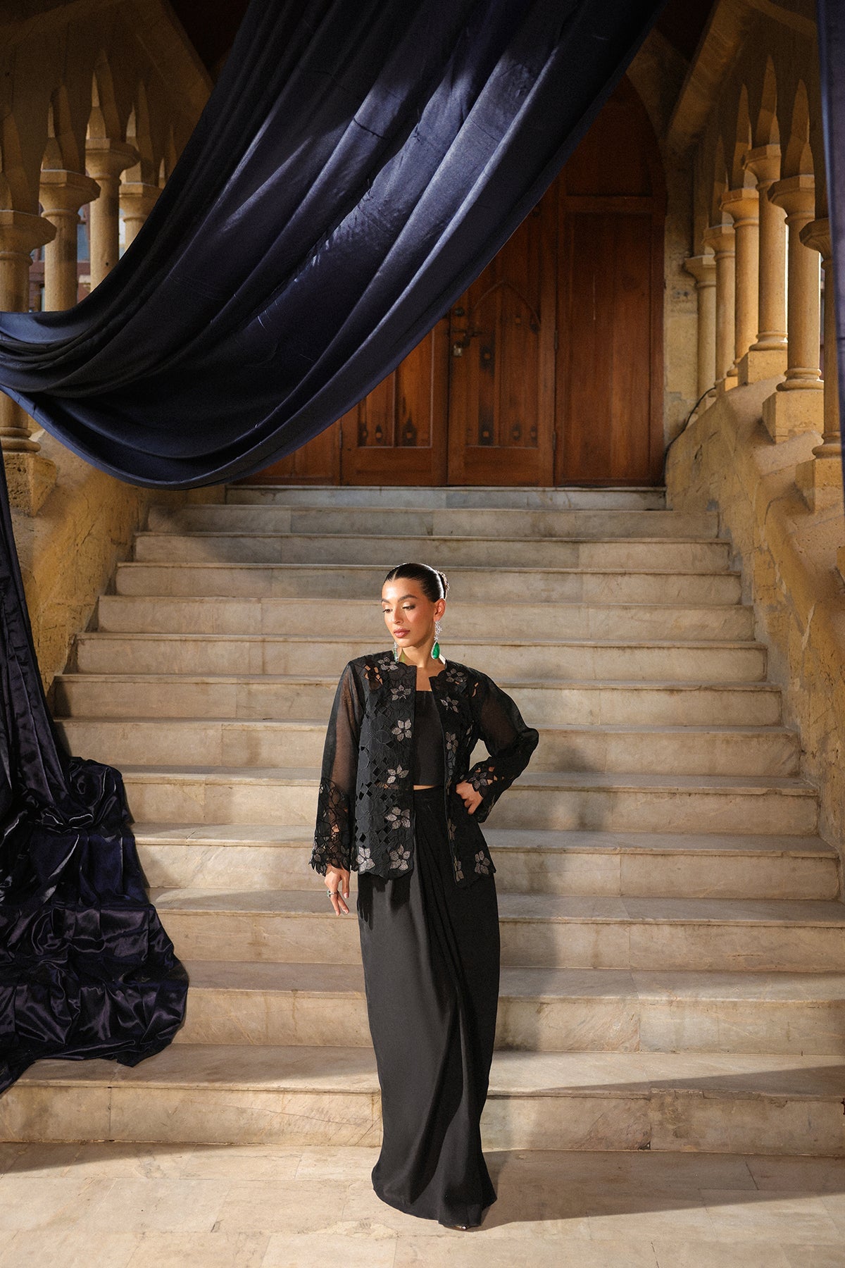 Sahar | Luxury Pret 25 | Lunar Blossom - Official Sahar stockist in UK - Sakeena London