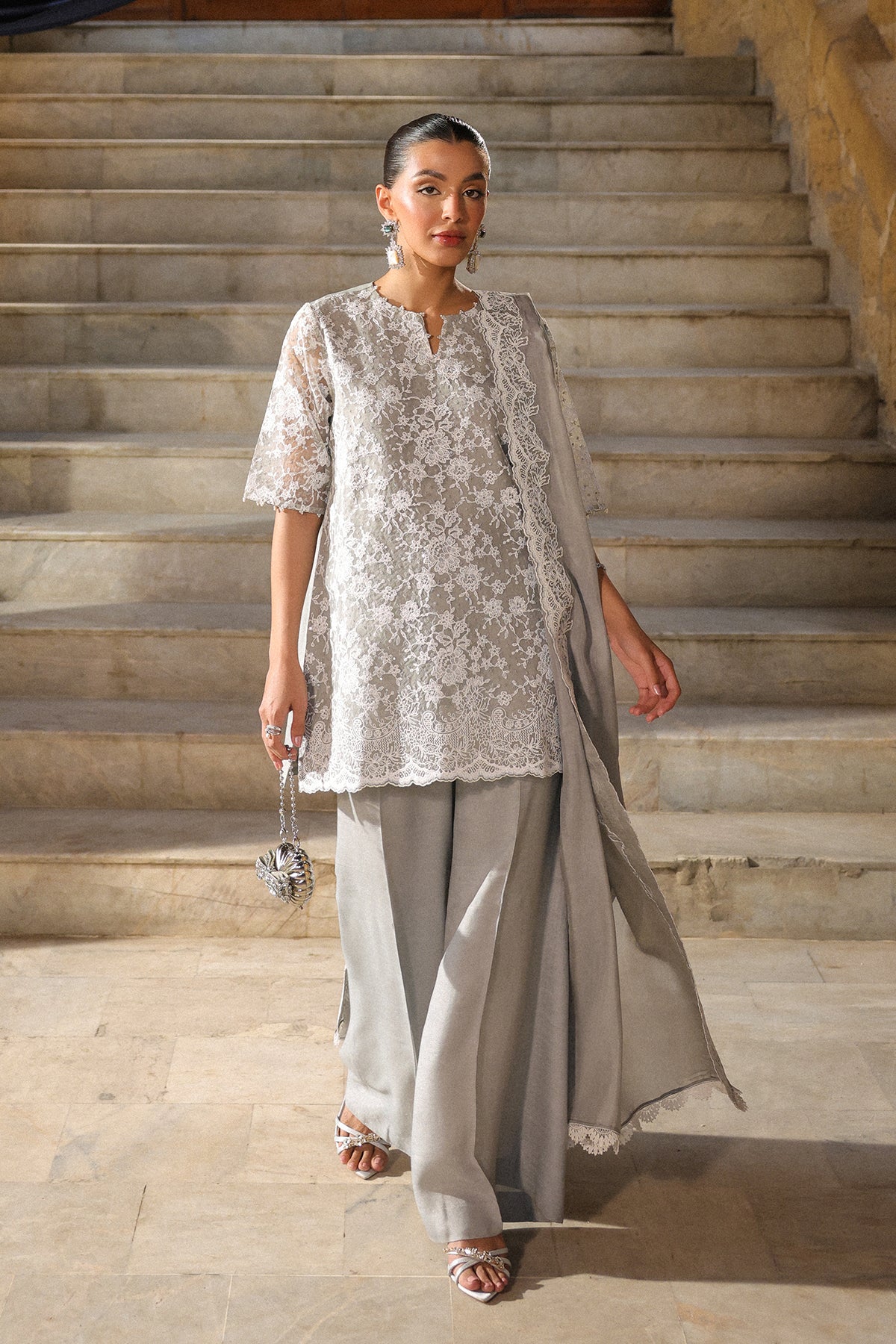 Sahar | Luxury Pret 25 | Moonlight Shimmer - Official Sahar stockist in UK - Sakeena London