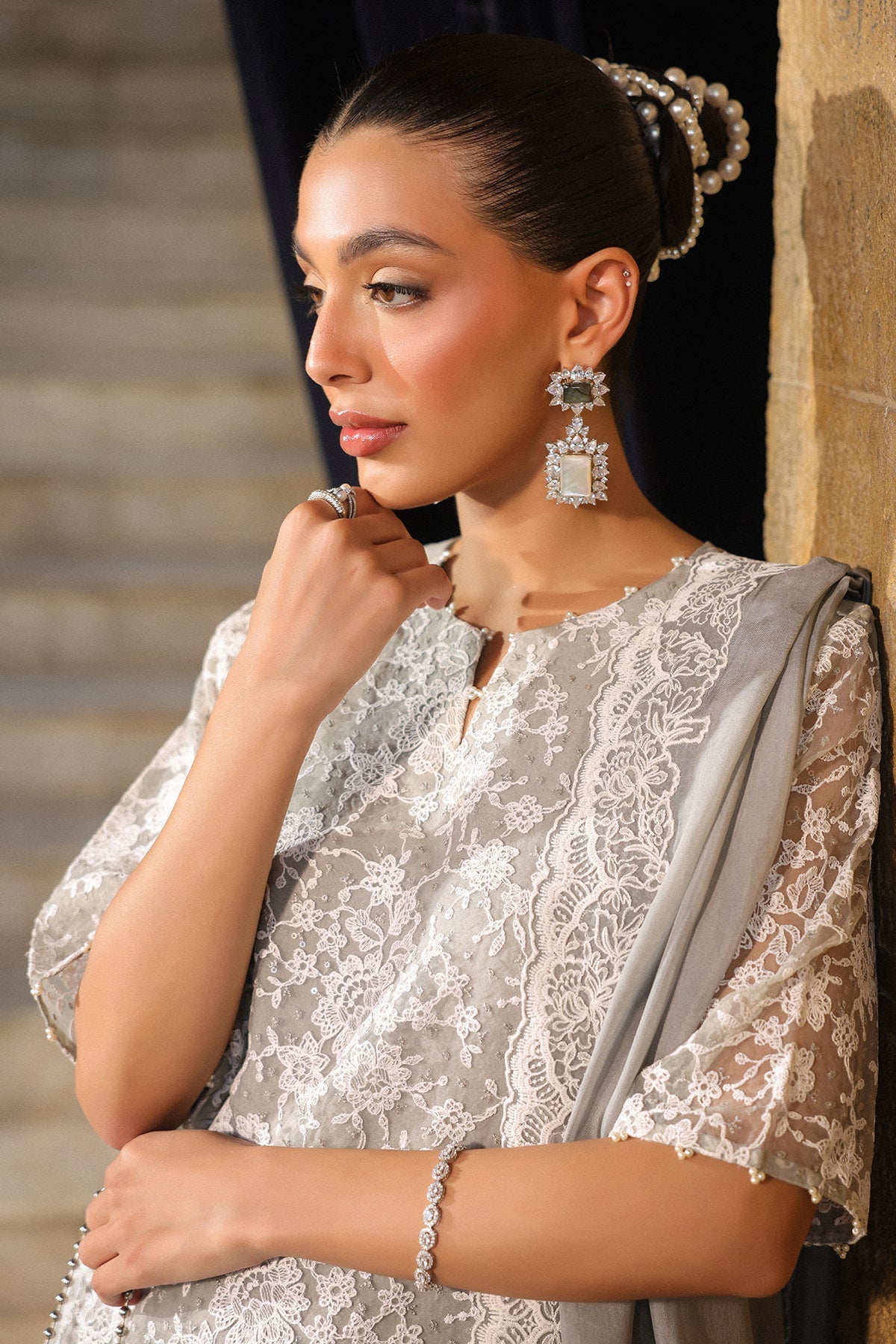 Sahar | Luxury Pret 25 | Moonlight Shimmer - Official Sahar stockist in UK - Sakeena London