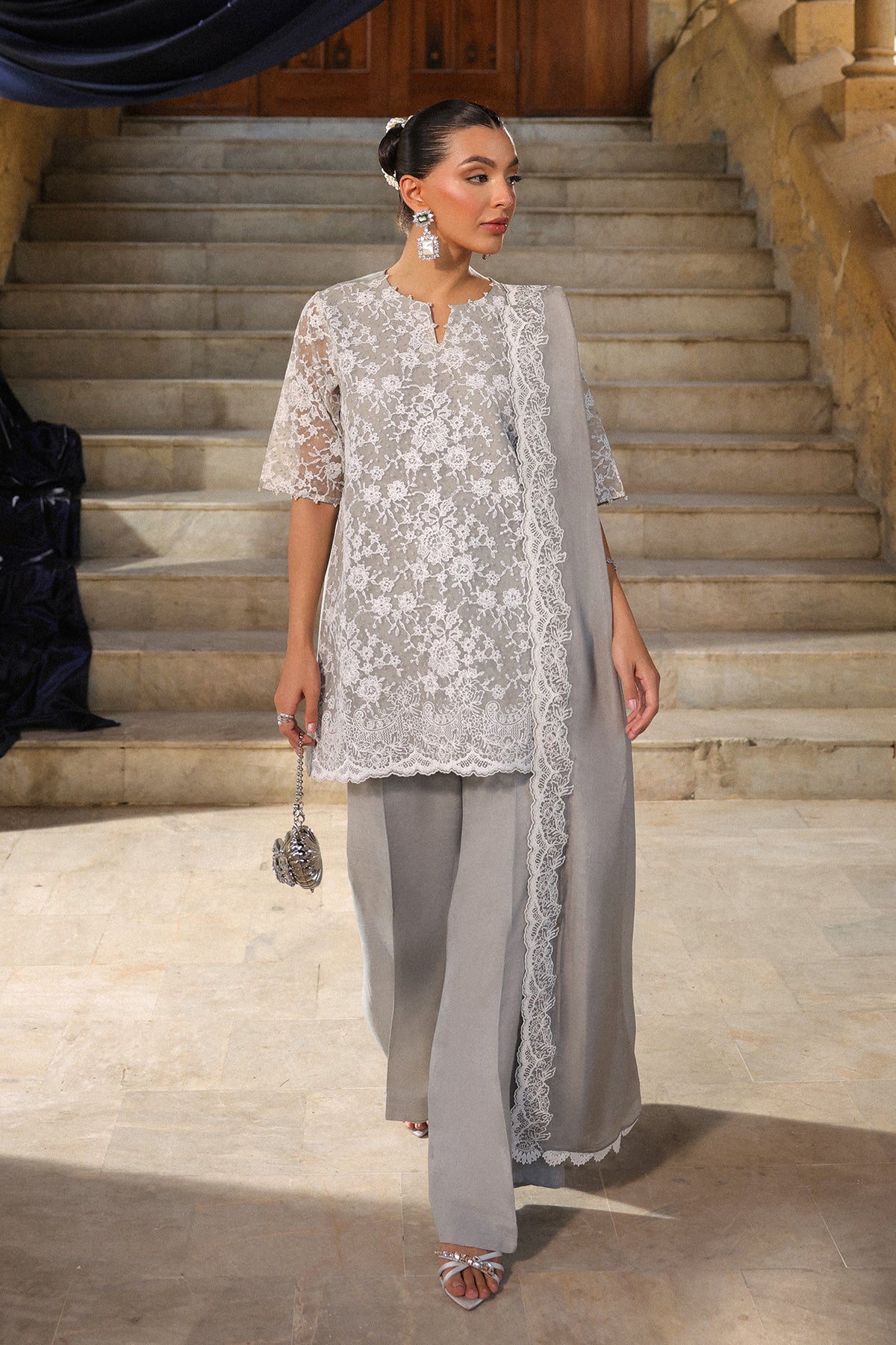 Sahar | Luxury Pret 25 | Moonlight Shimmer - Official Sahar stockist in UK - Sakeena London