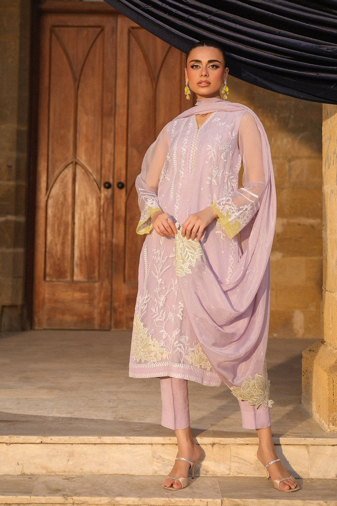 Sahar | Luxury Pret 25 | Lavender Muse - Official Sahar stockist in UK - Sakeena London