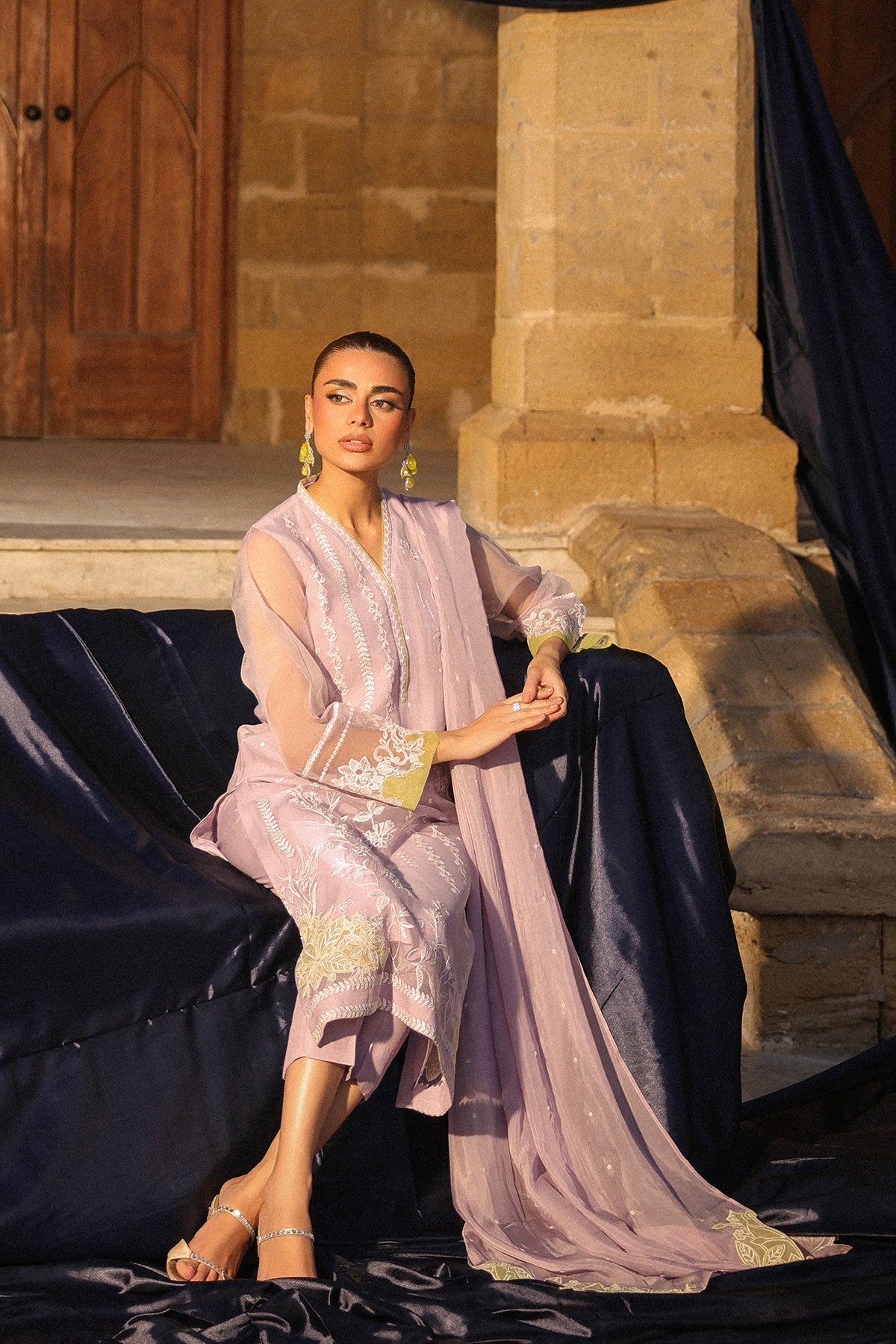 Sahar | Luxury Pret 25 | Lavender Muse - Official Sahar stockist in UK - Sakeena London