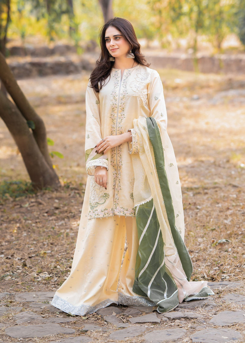Fozia Khalid I Dilkash Festive Wear 25 |ruhab - Official Fozia Khalid stockist in UK - Sakeena London